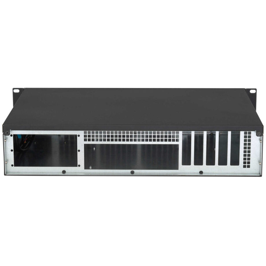 Sliger CX2130x, 2U 13in Rackmount Server Case - 3.5in HDD Cage, MicroATX and SFX PSU Support