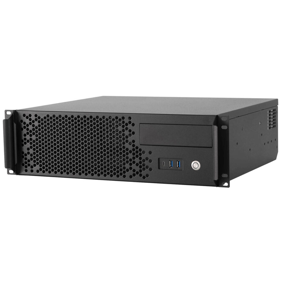 Sliger CX3151i, 3U 15in Rackmount Server Case - Large GPU and 5.25" bay Support