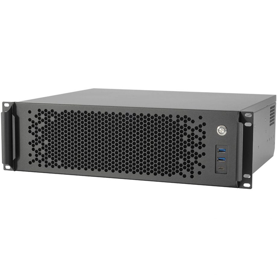 Sliger CX3152a, 3U 15in Rackmount Server Case - ATX PSU and 360mm AIO Support