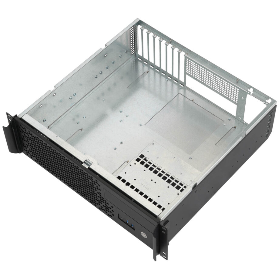 Sliger CX3170i XL, 3U 17in Rackmount Server Case - 5.25in bay, Large eATX and 360mm AIO Support