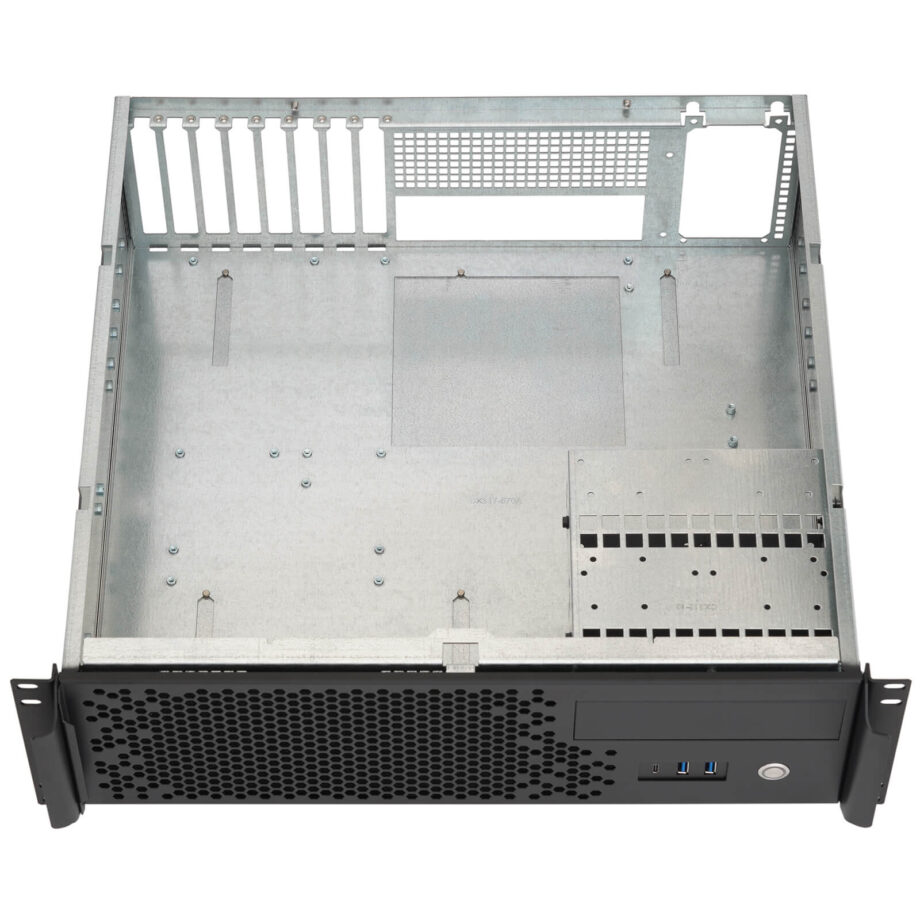 Sliger CX3170i XL, 3U 17in Rackmount Server Case - 5.25in bay, Large eATX and 360mm AIO Support