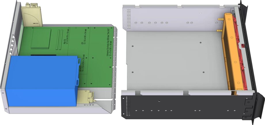 Sliger CX3172a XL, 3U 17in Rackmount Server Case - ATX PSU, eATX and 360mm AIO Support