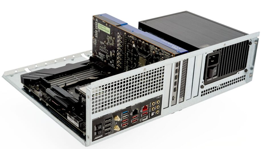 Sliger CX3172a XL, 3U 17in Rackmount Server Case - ATX PSU, eATX and 360mm AIO Support