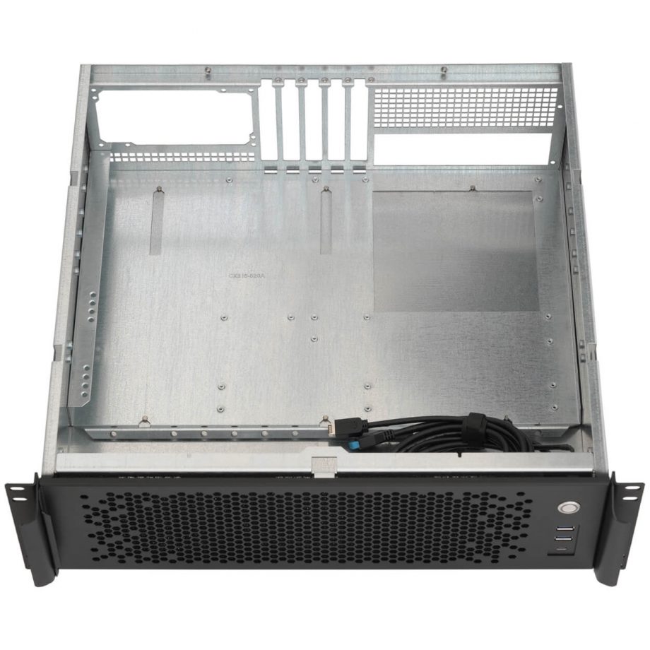 Sliger CX3172a, 3U 17in Rackmount Server Case - ATX PSU and 360mm AIO Support