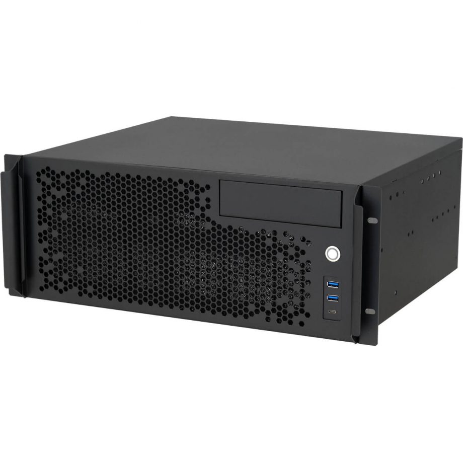 Sliger CX4150i, 4U 15in Rackmount Server Case - 5.25" Bay and 360mm AIO Support