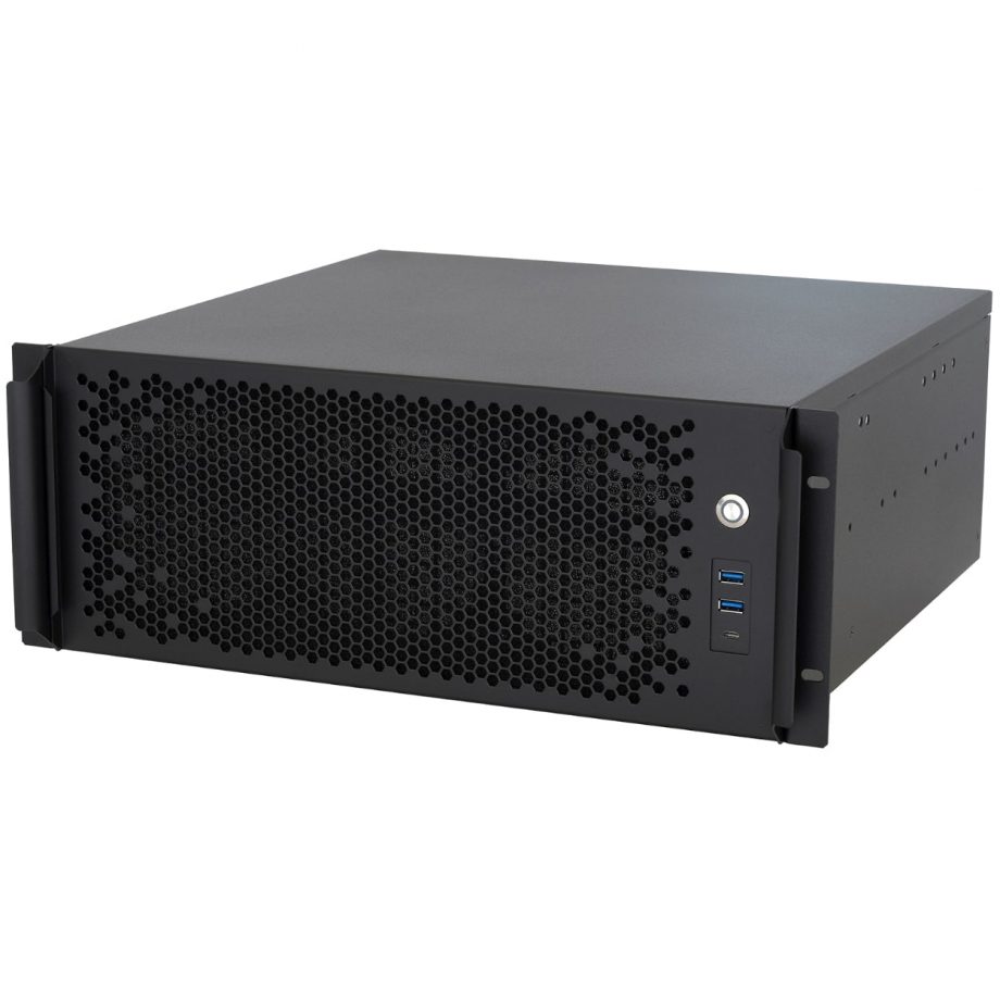 Sliger CX4170a, 4U 17in Rackmount Server Case - 360mm AIO Support