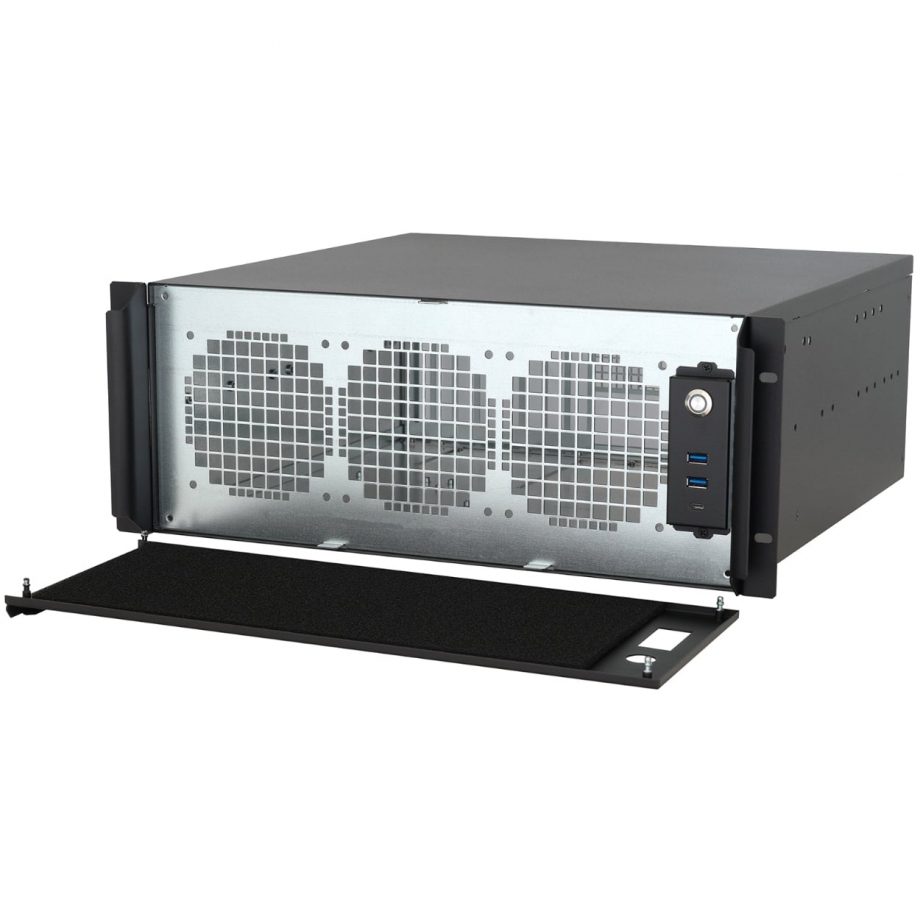 Sliger CX4170a, 4U 17in Rackmount Server Case - 360mm AIO Support