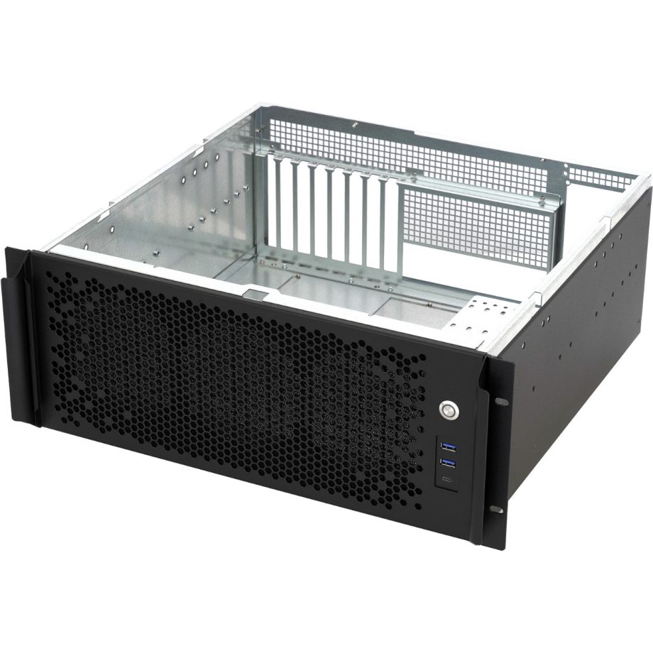 Sliger CX4170a, 4U 17in Rackmount Server Case - 360mm AIO Support