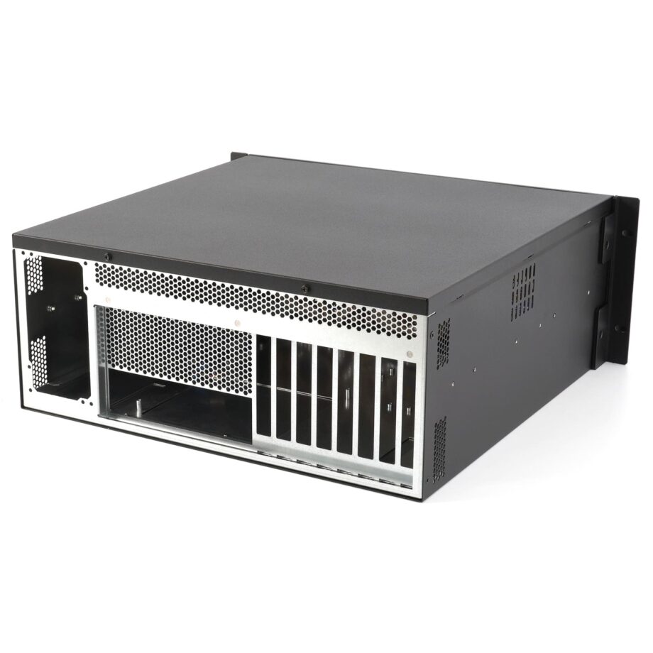 Sliger CX4170e, 4U 17in Rackmount Server Case - 5.25" Bays and 240mm AIO Support