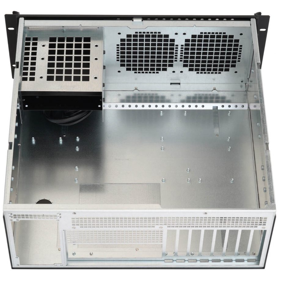 Sliger CX4170e, 4U 17in Rackmount Server Case - 5.25" Bays and 240mm AIO Support