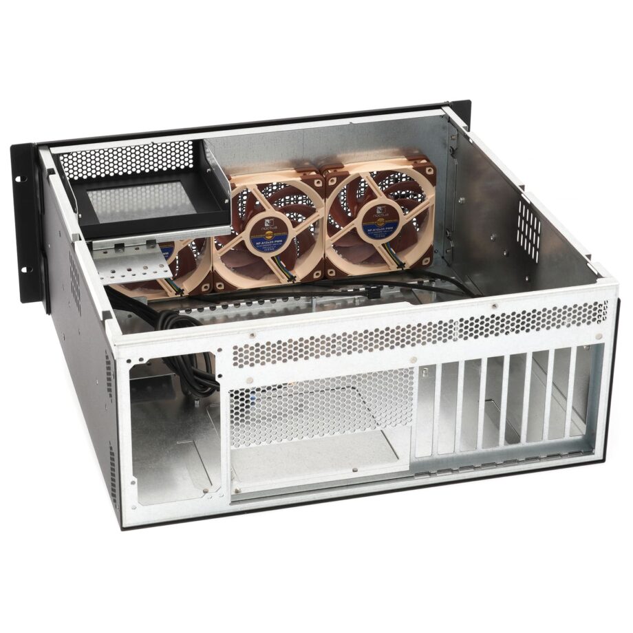 Sliger CX4170i, 4U 17in Rackmount Server Case - 5.25" Bay and 360mm AIO Support