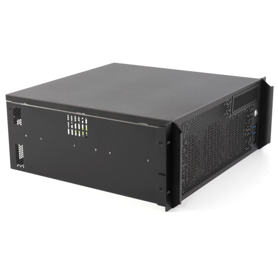 Sliger CX4170i, 4U 17in Rackmount Server Case - 5.25" Bay and 360mm AIO Support