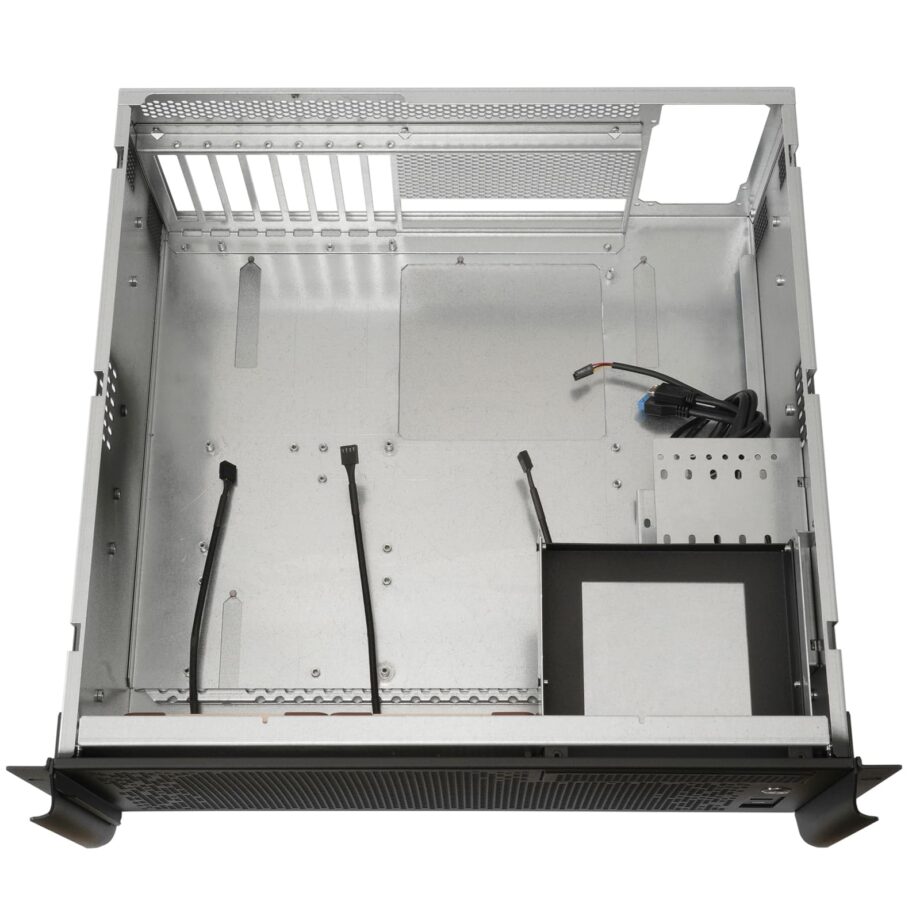 Sliger CX4170i, 4U 17in Rackmount Server Case - 5.25" Bay and 360mm AIO Support