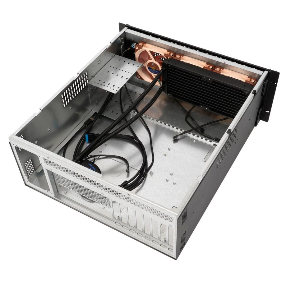 Sliger CX4200a, 4U 20in Rackmount Server Case - eATX and 360mm AIO Support