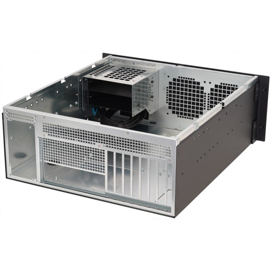 Sliger CX4200e, 4U 20in Rackmount Server Case - eATX and 240mm AIO Support with 5.25" bays