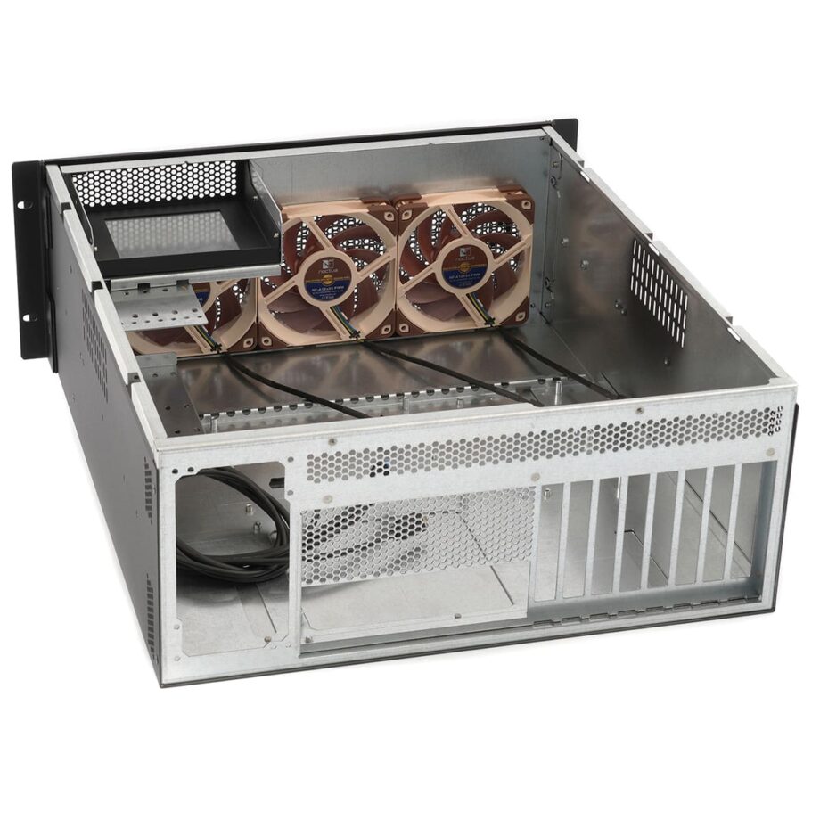 Sliger CX4200i, 4U 20in Rackmount Server Case - 5.25" Bay and 360mm AIO Support