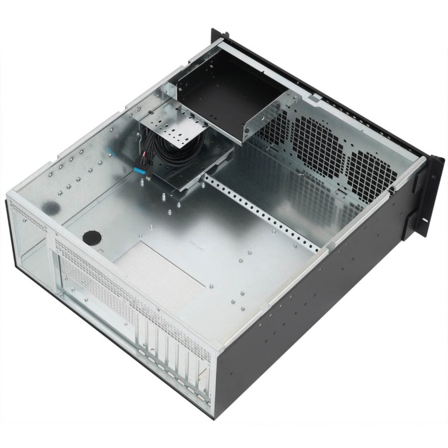 Sliger CX4200i, 4U 20in Rackmount Server Case - 5.25" Bay and 360mm AIO Support