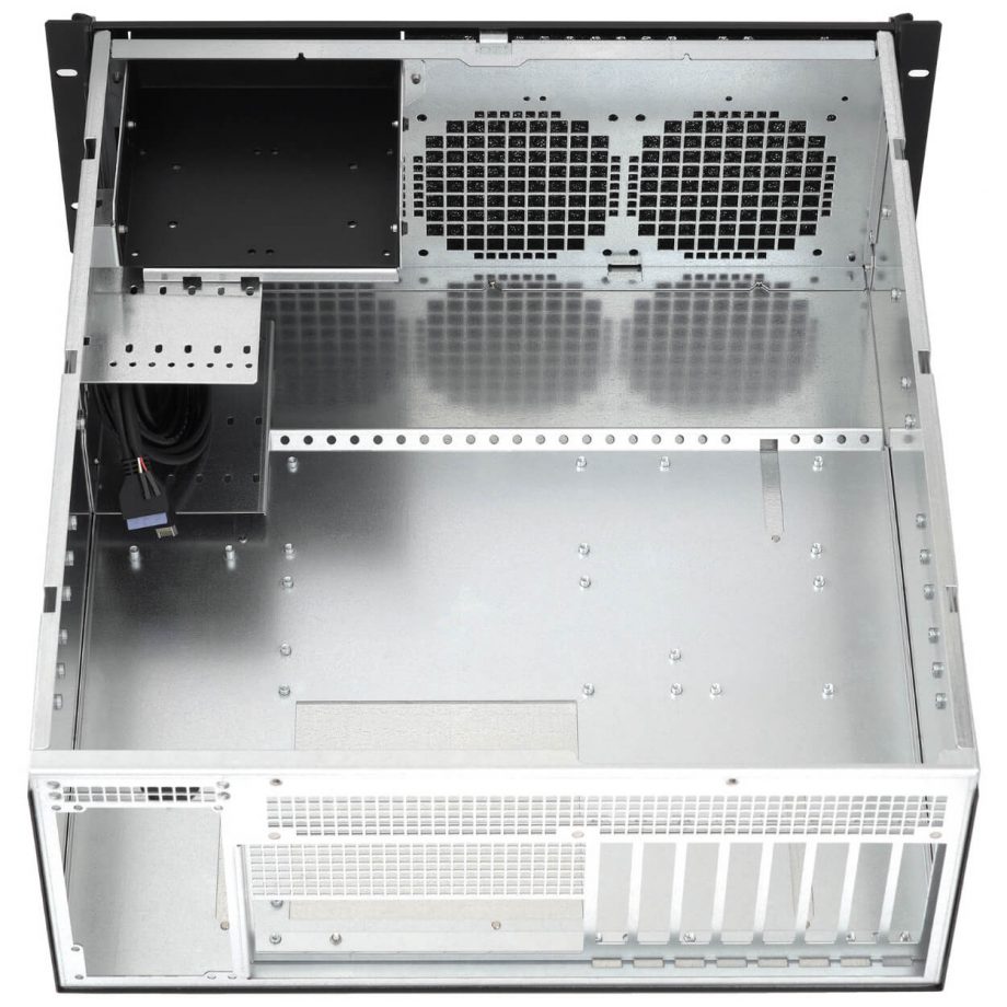 Sliger CX4200i, 4U 20in Rackmount Server Case - 5.25" Bay and 360mm AIO Support