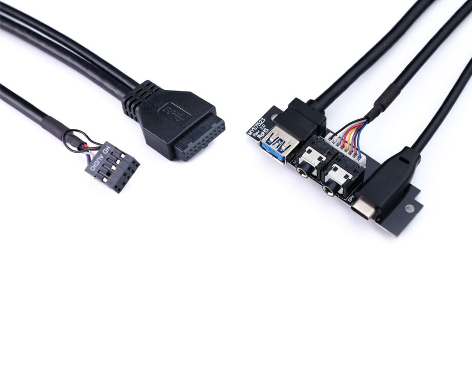 Front Panel USB 3.0 type C + type A with a Single 19-Pin Cable