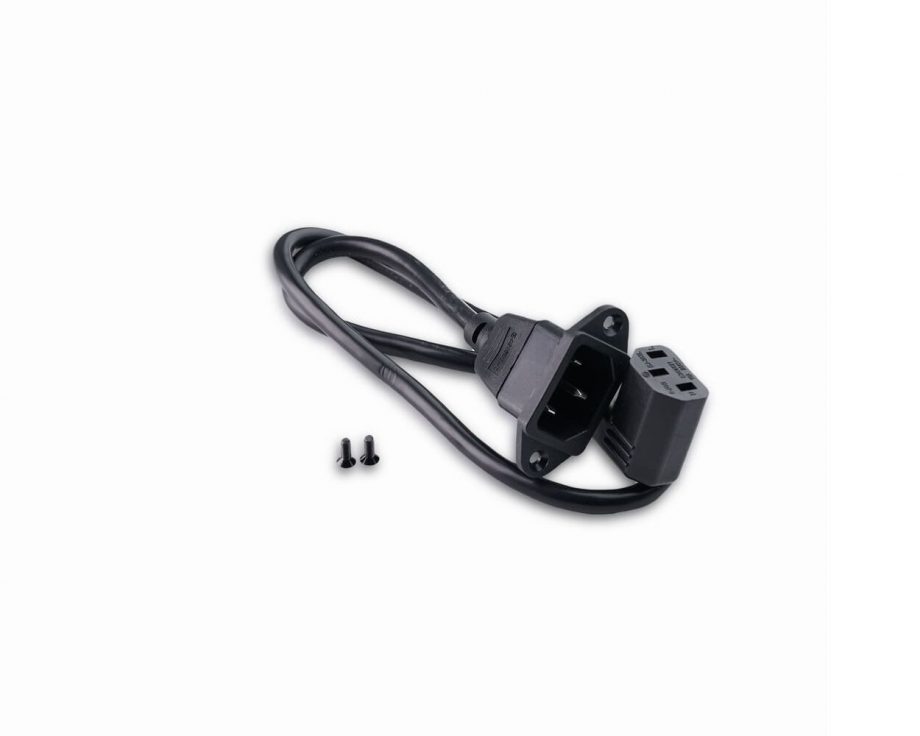 C13 to C14 Internal Power Cord Extension Cable 12"