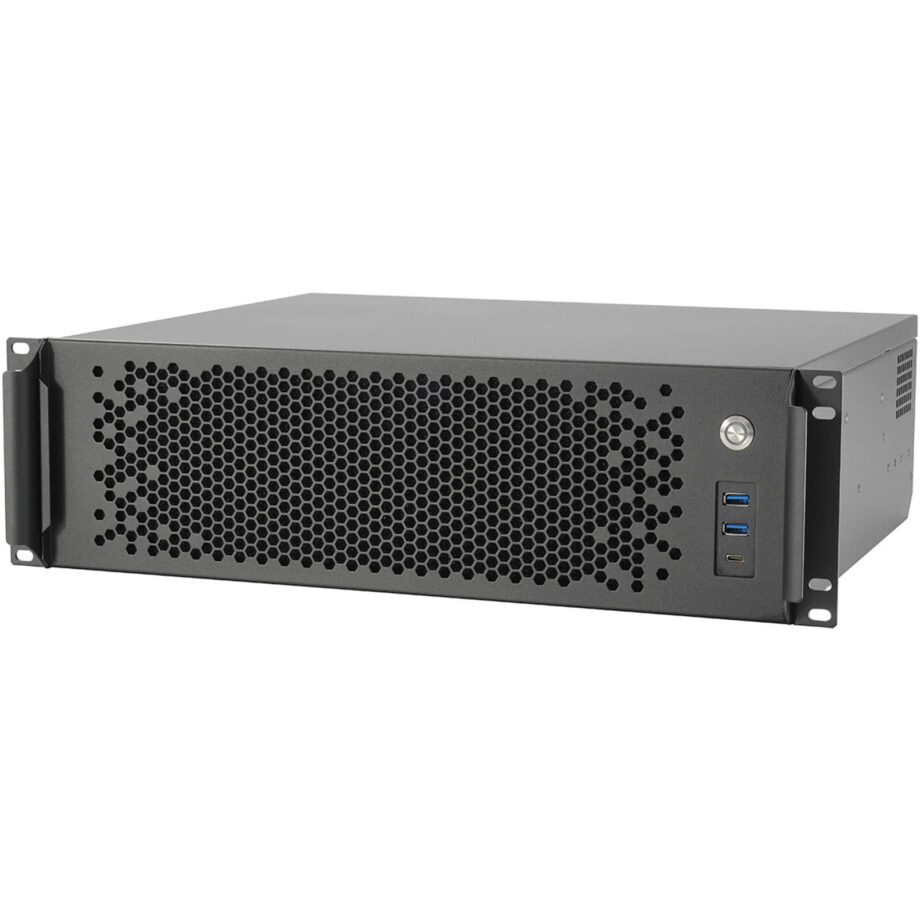 Sliger CX3151a, 3U 15in Rackmount Server Case - Large GPU and 360mm AIO Support