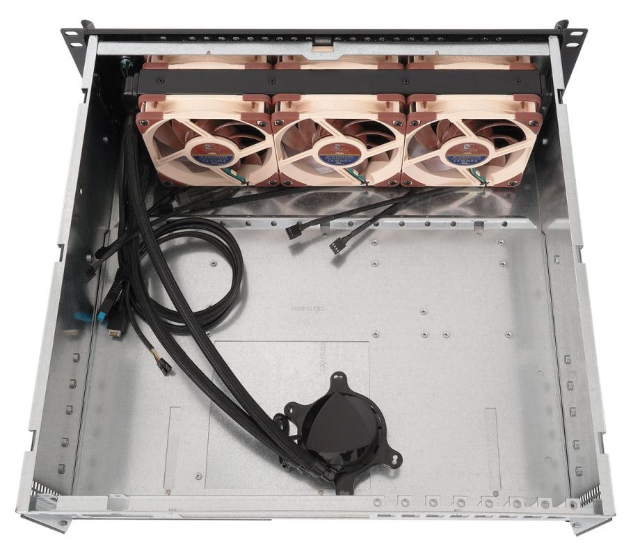 Sliger CX3170a, 3U 17in Rackmount Server Case - 360mm AIO Support