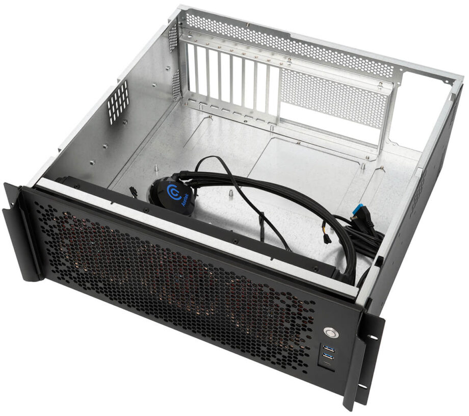 Sliger CX4150a, 4U 15in Rackmount Server Case - 360mm AIO Support